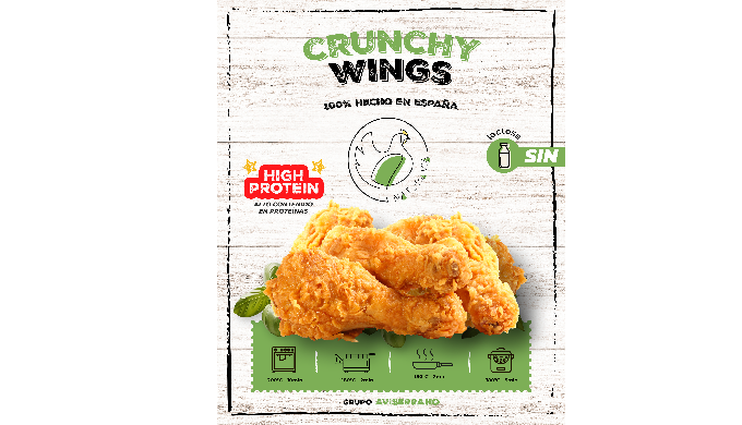 Chicken crunchy wings IQF