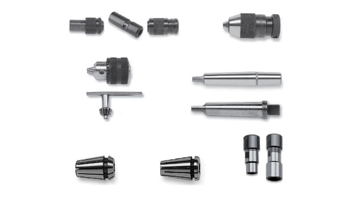 KEYED CHUCKS: strong chucks supplied with chuck locking key to lock the drill bit. SELFLOCKING CHUCK...