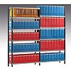 Rayonnage pour stockage d'archives, le rayonnage polyvalent RAP permet l'archivage de dossiers suspe...