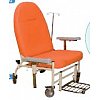 FAUTEUIL DE REPOS:Bâti en tube rond Ø 30 mm époxy,dossier inclinable par vérin à gaz.Il est équipé d...