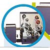 Technologie d’impression Transfert thermique, couleur SpotTêtes d¶impression Flat Head x 2 :impressi...