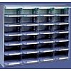Casier sur plan de travail l x p x h : 1200 x 400 x 1030 mmLargeur d'une case = 295 mm (format A4+) ...