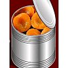 Fruit fraîcheur en conserveAbricot, Coktail de fruits, poire et pêche Type demi fruits au sirop et a...