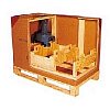 Des structures bois / carton lourd Tri-Wall, idéal pour l'export, particulièrement maritime et aérie...
