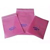 Pochettes soudables à chaud fabriqués à partir d'un film PEBD rose dissipateur. Disponibles avec ou ...