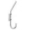 PATÈRE INOXPatère inox brossé, hauteur 150 mm, saillie 43 mm , fil de 8 mm, 2 trousde fixation, entr...