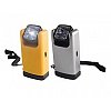 Description5 x 9,5 x 3 cm - rechargeable par manivelle - tête inclinable - chromé/noir ou jaune/noir...