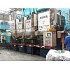 Guy Degrenne Industrie dispose d'un ensemble de 5 presses transférisées.