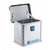 légére, ultra résistante, hygiénique, recyclable...comme toutes les caisses en aluminium Zargal !Dim...