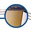 Matériau de calage et d'emballage fabriqué à partir de papier recyclé offrant une bonne résistance a...