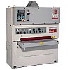 Ponceuse a double large bande dessusLargeur de travail 1100mm Caractéristiques Techniques:Bande de 2...