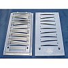 Grille de caniveau pour la ville de Reims Réalisé en moulage coquille Dimensions (mm) : 800 x 400 Po...