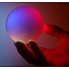 Boule lumineuse à changement de couleur dynamique, interrupteur une position (fonctionne avec 3 pile...