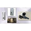 Appel direct avec porte-étiquette, tableau de nom, alu ou inox. Digitale avec répertoire électroniqu...