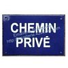 Plaques (20x30cm) textes standardsPlaque en acier émaillé de format 20x30cm. Quatre trous de fixatio...