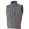 Gilet style 2 x 1 (réversible). Tissu extérieur : polyamide.Doublure col et corps en fibre Polaire p...