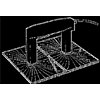 Magnetic particle inspection (MPI) can be used for the detection of surface and near-surface flaws i...