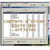 Ecran LCD 121, TFT tactile Microprocesseur Power PC 64 Mhz64 mb de mémoire sauvegarde et 32 mb de mé...
