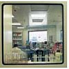 AnglesarrondisVitrage bi affleurantPanneau monobloc, usinageet montage parfaitementaffleurant du vit...