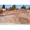 Safety mesh for construction sites