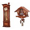 GRANDFATHER CLOCK & WALL CLOCK