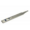 Cette glissière télescopique inox à 3 éléments offre une extension totale. Très compacte, son coulis...