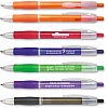 STYLO A BILLE ALASSIO Poids : 9 g - Dimensions : Ø 12 X 141 mm Matière : ABS/caoutchouc orange, roug...