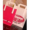 Flat handle carriers are ideal for fast food outlets, retail establishments and delicatessens. Avail...