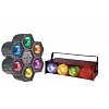 Projecteur Effet Rampe de 6 spots dont l'allumage est rythmé par la musique.Rampe de 4 spots dont l'...