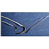Renforts ligamentaires en multifilaments de polyéthylène téréphtalate haute ténacité, tressés sur no...