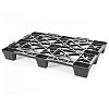 Dimensions 800 x 1200 x 140 mm Poids de la palette plastique 9.5 Kg Charge statique 2400 Kg Charge d...