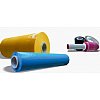 Film plastique (polyéthylène basse densité) extrudé à partir d'une filière plate (film cast) ou d'un...