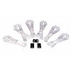 Jeu de 3 sangles Système avec attache rapide Fabrication Nylon haute densité Dimensions : 5.08 x 17....