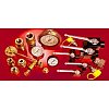raccords à bague 24° ;- adaptateurs ;- coupleurs rapides HP (billes et vissés) ;- vannes HP (2 et 3 ...