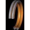 Joint composite de tige rotojoints simple et double effet constitué d'une bague de frottement en mat...
