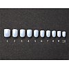 NT 106 – Nail TipColor : Natural / White / Clear Size(mm) : *Full (2) TIP Length(mm) width(mm) 1. 18...