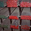 Fully ground ingots are used as input materials in walking beam type furnace to feed in 16 3-high ro...
