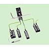 Des modules d'E/S pour les signaux numériques, analogiques, séquentiels, pour le relevé de températu...