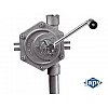 Pompe manuelle nue rotative inox 316L - RI 2Utilisation : solvants - alcools - produits chimiques - ...