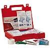 Trousse de secours spéciale véhicule avec 2 éthylotests