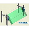 Cette glissière télescopique à 2 éléments en aluminium anodisé incolore, offre une extension partiel...