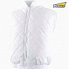 Gilet polyester/coton matelassé avec col. Doublure polyester. Matelassage polyester. Serrage élastiq...