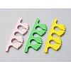 TS 002 – Toe Separator Color : Green / Yellow / Light Pink Size(mm) : 125 * 43 * 5T Remark : Toe Sep...