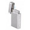 Briquet - Fabriqué en métal lourd, alternant harmonieusement une surface mâte et une surface brillan...
