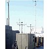Shelter avec système de stockage horizontal automatique par vérin électrique avec mât télescopique p...