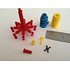 INJECTION PLASTIQUE de petites pièces de moins d'un gramme.Injection de pièces plastiques de précisi...