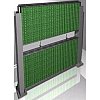 Panneau en alliage léger insonorisant et absorbant acoustique dessiné pour créer une barrière acoust...