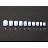 NT 105 – Nail TipColor : Natural / White / Clear Size(mm) : *Full (1) TIP Length(mm) width(mm) 1. 18...