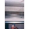Mise en place d'un plafond coupe feu 1 heure sous dalle béton par promatec L500 ép. 25mm. Photo du p...