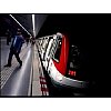 Galerie Rame Metropolis série 9000 sur la ligne 2 de Barcelone, Espagne, 2006. ALSTOM Transport / R....
